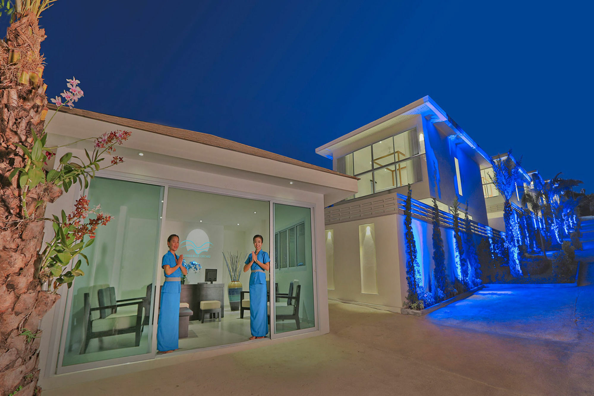 Отель Samui Blue Orchid - Adult Only Choeng Mon Экстерьер фото